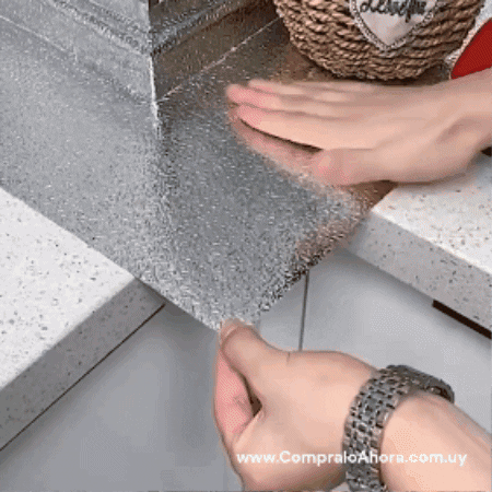 Papel Aluminio Adhesivo para protección de superficies de 5 Metros