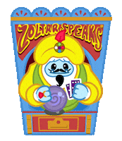 Crystal Ball Fortune Sticker by Abominable Toys