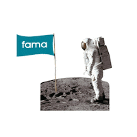 Moon Relax Sticker by FamaSofas