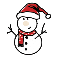 hunterwillowandco christmas family snow man pyjamas Sticker