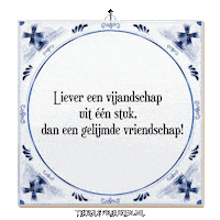 Wijsheid Spreuk Sticker by Tegelspreuken.nl