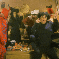 Dance Party Dancing GIF by Halloween Party