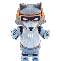 Wolf Victoria Sticker by Multilem
