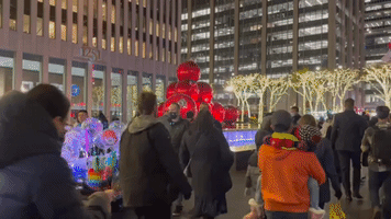 Holiday Season Crowds Return to New York City