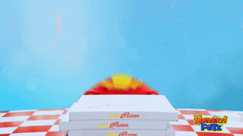 Angry Pizza GIF by HangryPetz
