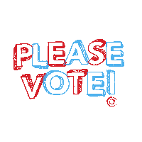 please vote midterm elections Sticker by K. Flay