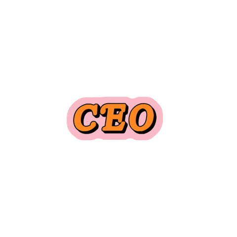 Business Ceo Sticker by Sophie Rose Brampton