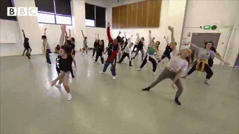bbc giphyupload squad ballet class GIF