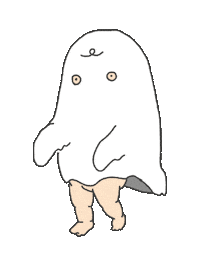 Halloween Ghost Sticker