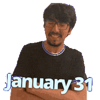 January 31 Sticker