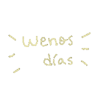 Morning Buenos Dias Sticker by Capachitos