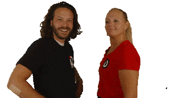 Girl Happy Dance Sticker by Videodynamics