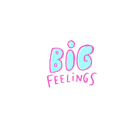 LoriJoySmith feelings big feelings lori joy smith lorijoysmith Sticker