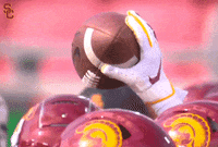 Football Fight On GIF by USC Trojans