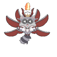 Flying Lucifer Morningstar Sticker