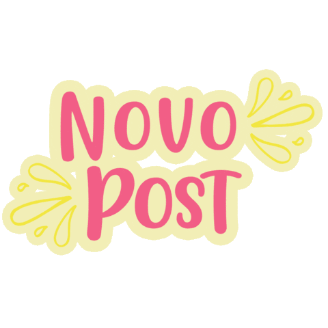 Novo Post Sticker by Pink Lemonade