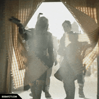 Arrive Boba Fett GIF by Boba Fett Fan Club