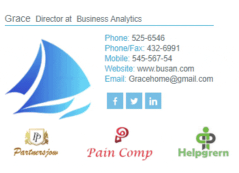 email signature GIF