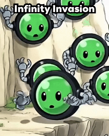 Run Io GIF by InfiNFT Royale