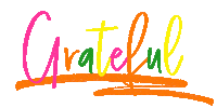 Gratitude Thank You Sticker by Stacia Pierce