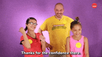 Thanks For The Confidence
