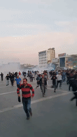Riot Police Fire Water Cannons, Tear Gas on Diyarbakir Protest