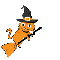Cat Halloween Sticker by Zenit Seguros
