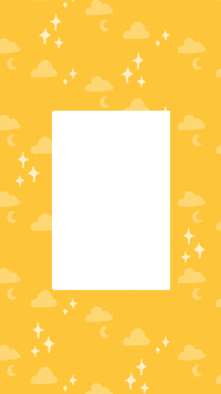 Stars Moon Sticker by Stefanie Shank