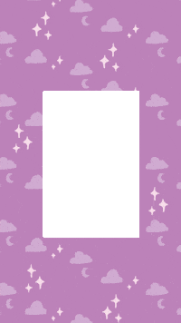Stars Moon Sticker by Stefanie Shank