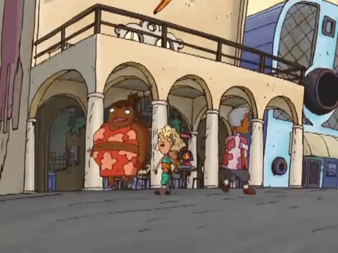 rocket power nicksplat GIF