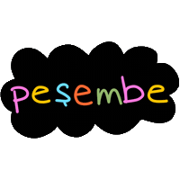 Yazı Persembe Sticker