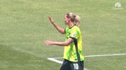 Emily Van Egmond Celebration GIF by Football Australia