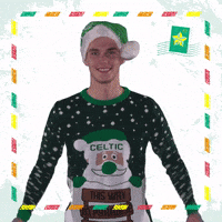 Celtic Fc Christmas GIF by Celtic Football Club