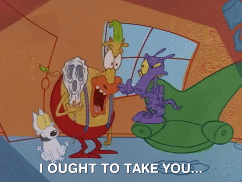 rockos modern life nicksplat GIF