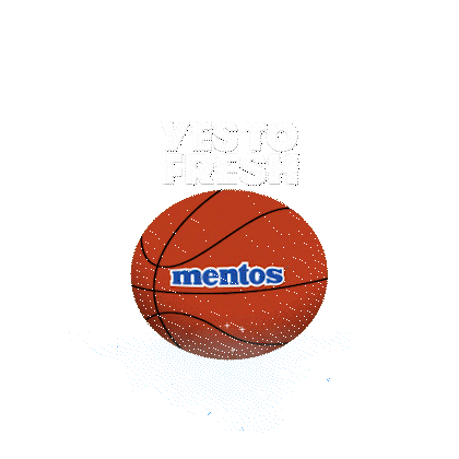 Basketball Refresh Sticker by mentos