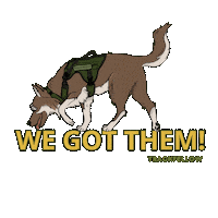 Workingdog Sticker by Trackfellow