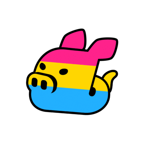 Gay Bear Sticker by Schwule Sau Hannover