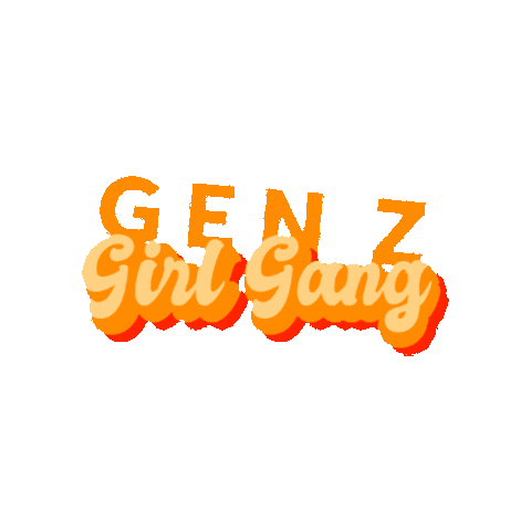 GenZGirlGang giphygifmaker community ggg sisterhood Sticker