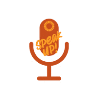 Speak Up Sticker by Global Goals