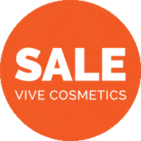 Sale Sticker by Vive Cosmetics