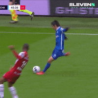 Football Wow GIF by ElevenSportsBE