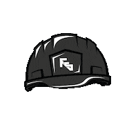 FormedSpace construction fs hard hat formed space Sticker