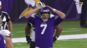 Case Keenum Hug GIF by Minnesota Vikings
