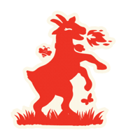 Montchevregoatcheese fire spicy hot honey mikes hot honey Sticker