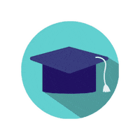 Education Graduation Sticker by Amanda Farías