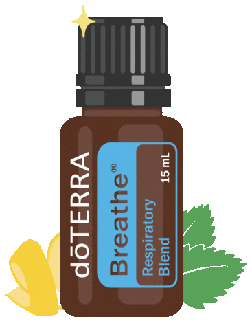 Lemon Breathe Sticker by doTERRA Essential Oils
