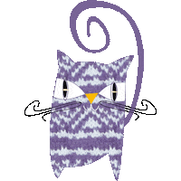 Art Cat Sticker