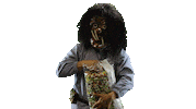 Bonbons Ohrenzu Sticker by Duerrbachhexen