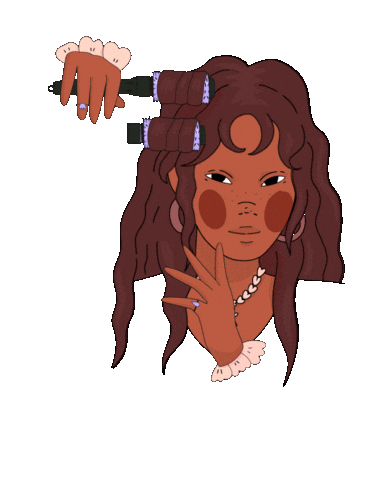 Hair Brush Sticker by OliviaGardenEU