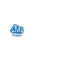 Alumabe logo 3d accesorios aluminium Sticker